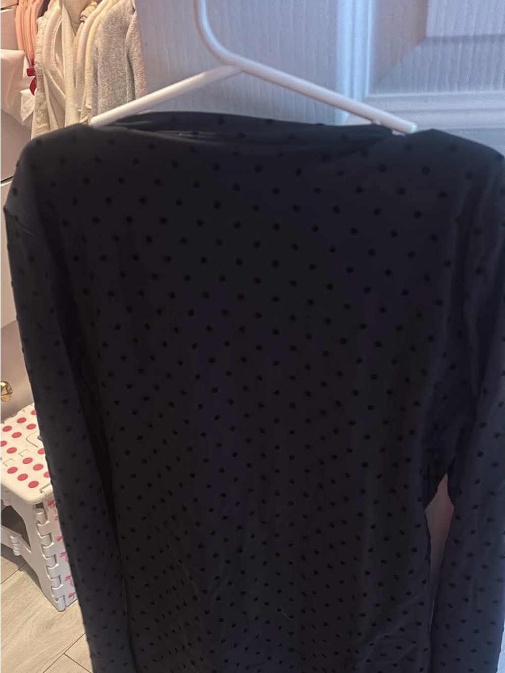 Lulu lemon flocked polka dot long sleeve